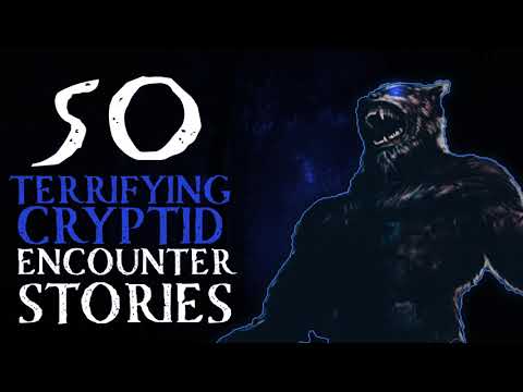 50 SCARY CRYPTID ENCOUNTER STORIES DOGMAN, DEEP WOODS, SKINWALKERS AND MORE