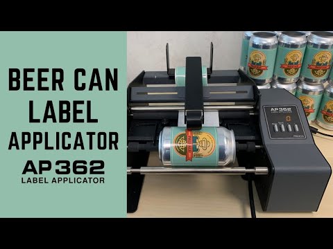 Beer Can Label Applicator