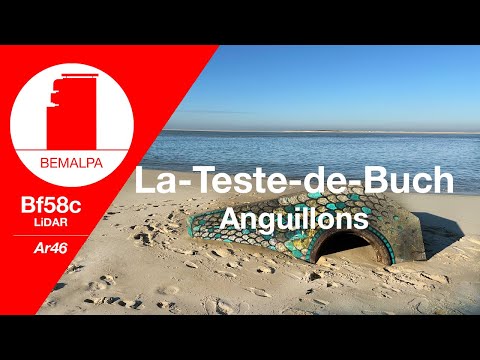 Bunker La-Teste-de-Buch Mur Atlantique blockhaus Bf58c Ringstand Tobruk