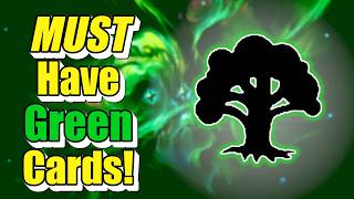 Don't Skip These GREEN Cards for Your Commander Collection! | Collecting for Commander