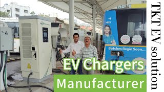 DC EV chargers / AC EV chargers / Fast EV chargers - TKT EV Solutions. Charging Power: 7KW~200KW.