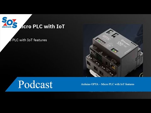 Arduino OPTA – Micro PLC with IoT features | SOS electronic