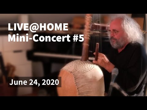 Andreas Vollenweider - LIVE@HOME - Mini Concert 5 - 24.06.2020