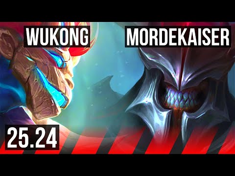 WUKONG vs MORDEKAISER (TOP) | 6k gold comeback | EUW Master | 25.24