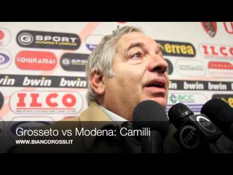 Camilli: Grosseto vs Modena - Biancorossi.it