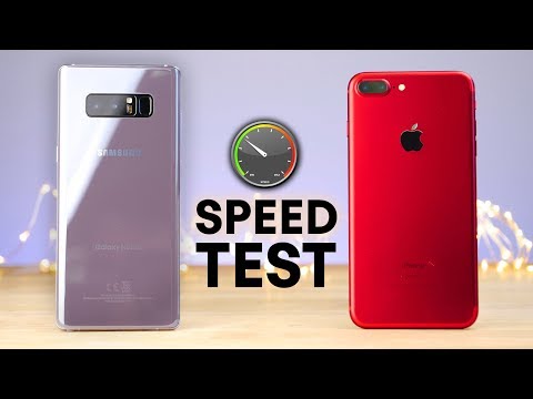 Apple iPhone 7 Plus vs Galaxy Note 8, uno speed test imbarazzante per Samsung Apple iPhone 7 Plus vs Galaxy Note 8, uno speed test imbarazzante per Samsung