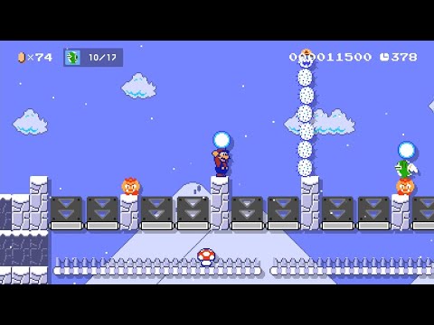 Super Mario Maker 2 - There Will Be Snow by SpacePope - No Commentary