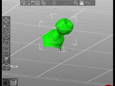 3D model of apple carving using Openscan Cloud