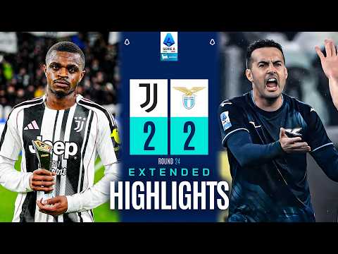 JUVENTUS-LAZIO 2-2 | EXTENDED HIGHLIGHTS | SERIE A 2025/26