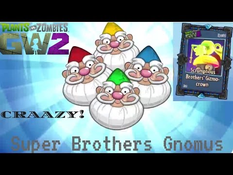 Plants vs Zombies Garden Warfare 2- Super Brothers Gnomus Boss Hunt on Crazy Mode