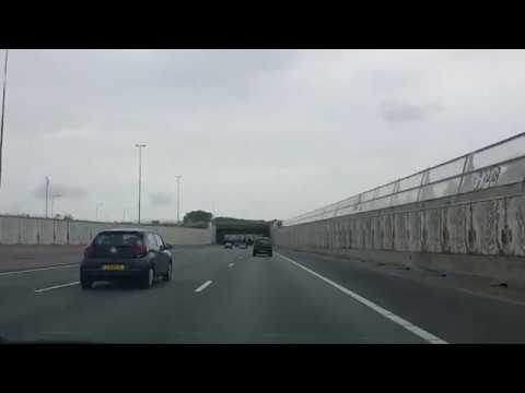 Wegvideo Den Haag》Haarlem Via : A12》A4》A5》A9》N205.