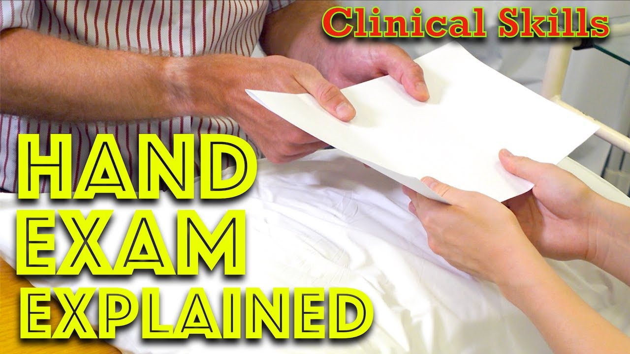 Step by Step Hand​ Examination Guide - Clinical Skills - Dr Gill
