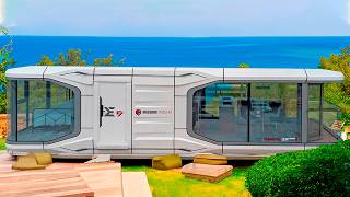 Massimo Modular E9: The futuristic tiny house that's taking overMassimo Modular E9：这款未来主义迷你住宅正在风靡全球
