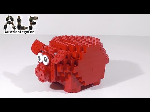 Vidéo LEGO Saisonnier 40155 : Tirelire-cochon