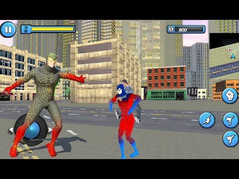 ► Flying Spider Superhero Rescue Mission (Nemo Games 3D Simulator) Android Gameplay