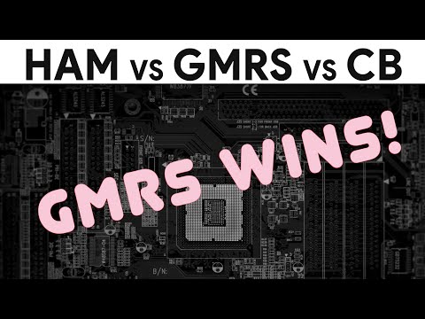 Whats The Difference Between HAM and GMRS? GMRS VS HAM VS CB Radio - Why GMRS Is Better Than HAM