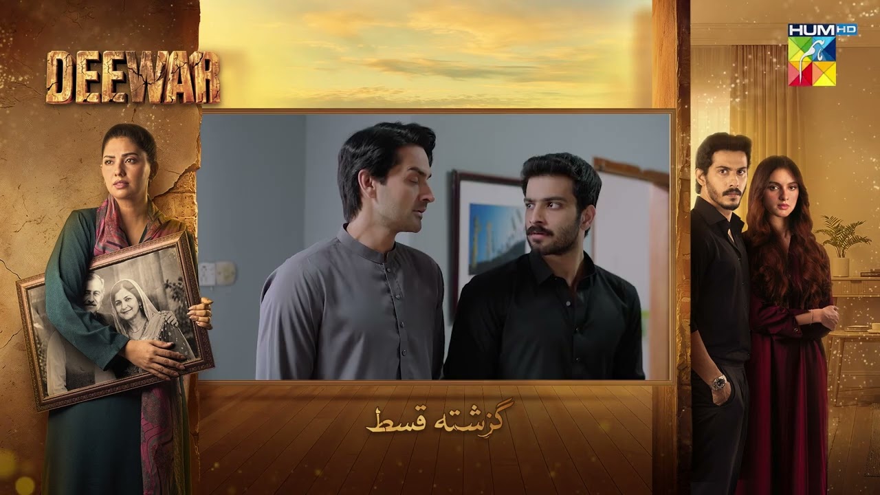 Deewar - Recap Episode 20 - [ Sunita Marshall & Ali Abbas ] HUM TV