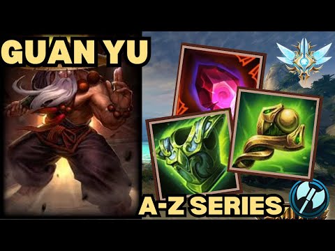 Saving Pvt. MMR!!! - A-Z Guan Yu Grandmasters Solo Smite