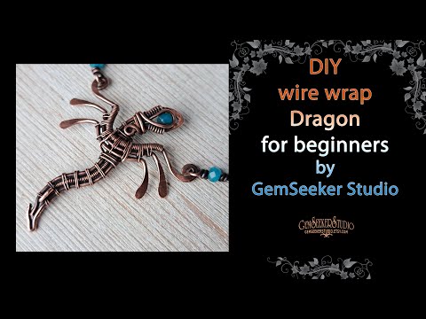 Let's make a gift together. DIY. Make pretty simple Dragon for beginners.