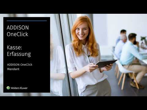 ADDISON OneClick - Mandant - Kasse: Buchungen erfassen