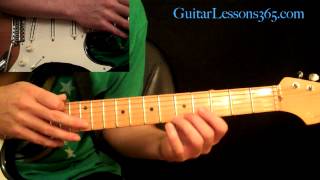 Dr. Feelgood Guitar Lesson Pt.3 - Motley Crue - Main Guitar Solo
