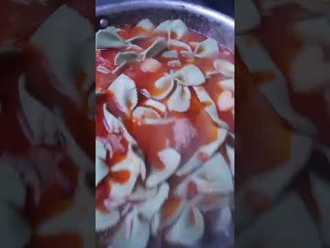 guiso carrero. acá en las chacras de campo grande Rio negro