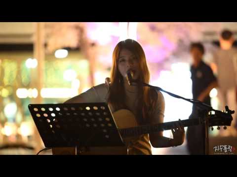 160819 주니엘 한강 버스킹 07