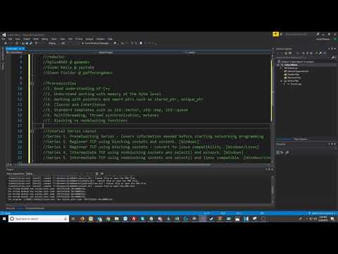 C++ Prenetworking Tutorial 1 - Introduction