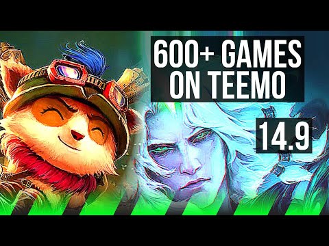 TEEMO vs VIEGO (JGL) | 4/2/8, 600+ games | BR Master | 14.9