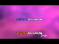 Karaoke Amigos Para Siempre Sarah Brightman