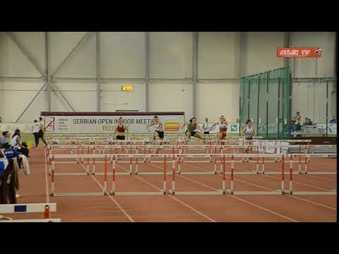U20 prvenstvo Srbije u dvorani 2020 - 60m prepne devojke