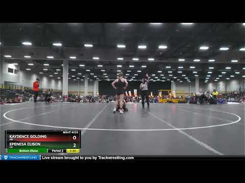 101 Lbs 1st Place Match - Kaydence Golding, ND Vs Epenesa Elison, CA 48d0