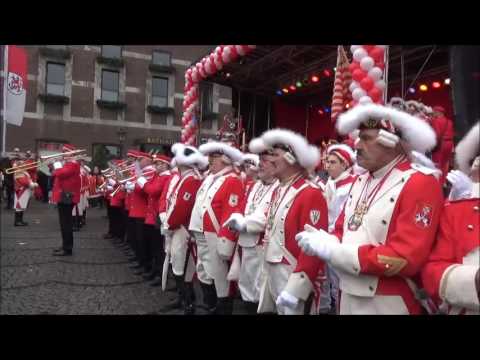 2017 0219 Biwak Prinzengarde   Rote Funken Artillerie Eschweiler ohne Tanz  YT