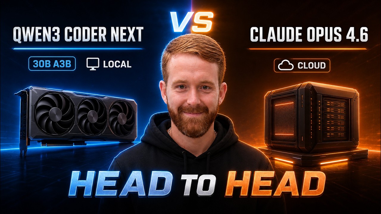 Qwen3 Coder Next vs Claude Opus 4.6 | Head-to-Head