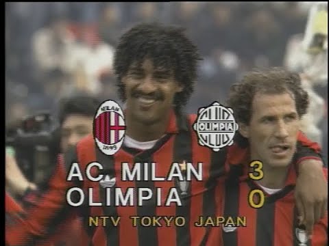 Milan 3-0 Olimpia - Intercontinental Cup 1990 (Bandeirantes)