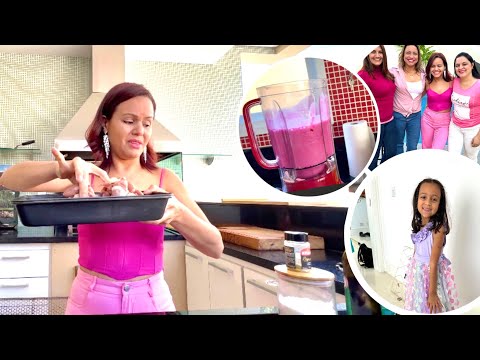 FESTA E DIVERSAO NA CASA NOVA PARA MINHAS AMIGAS: CHURRASCO E DOCES DA BARBIE - Familia da Rê