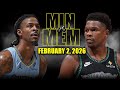 Minnesota Timberwolves Vs Memphis Grizzlies Full Game Highlights February 2 2026 NBA Season