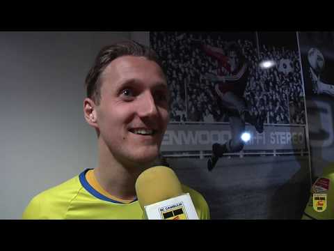 Reactie Erik Schouten na afloop van Jong AZ - SC Cambuur (0-3)