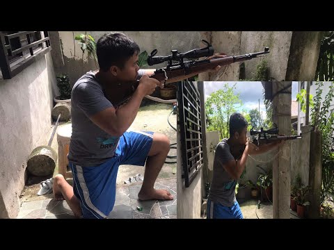 Airsoft Sniper Rifle Kar98k Mauser | Unbox and Shooting test.