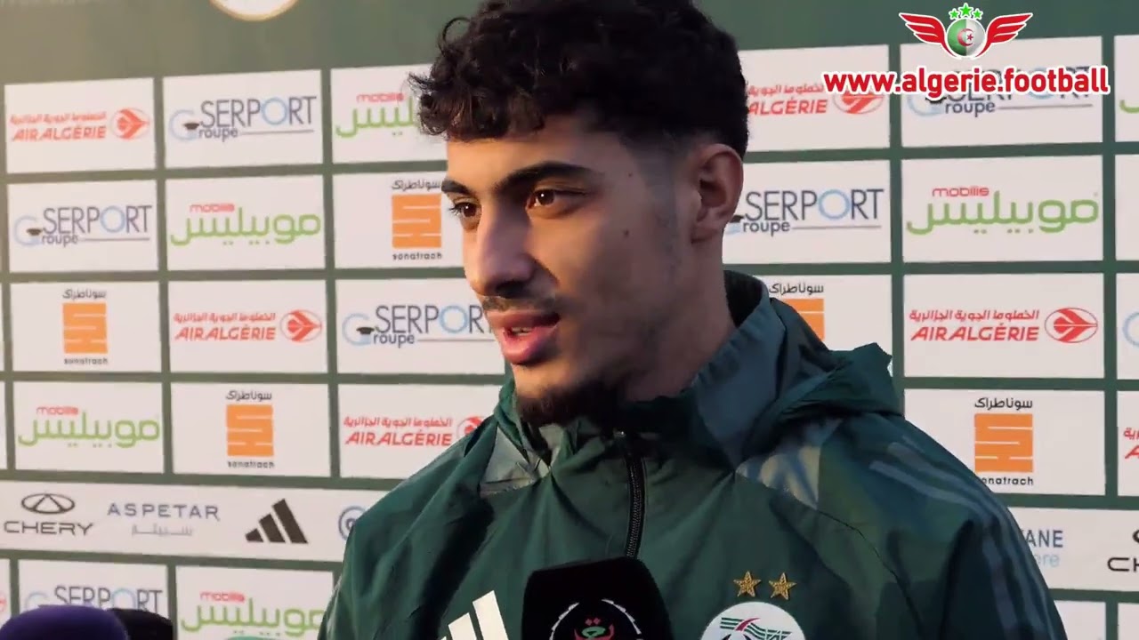 Equipe d'Algérie - Zone Mixte avec Mandrea - Chaïbi et Kebbal - Vidéo