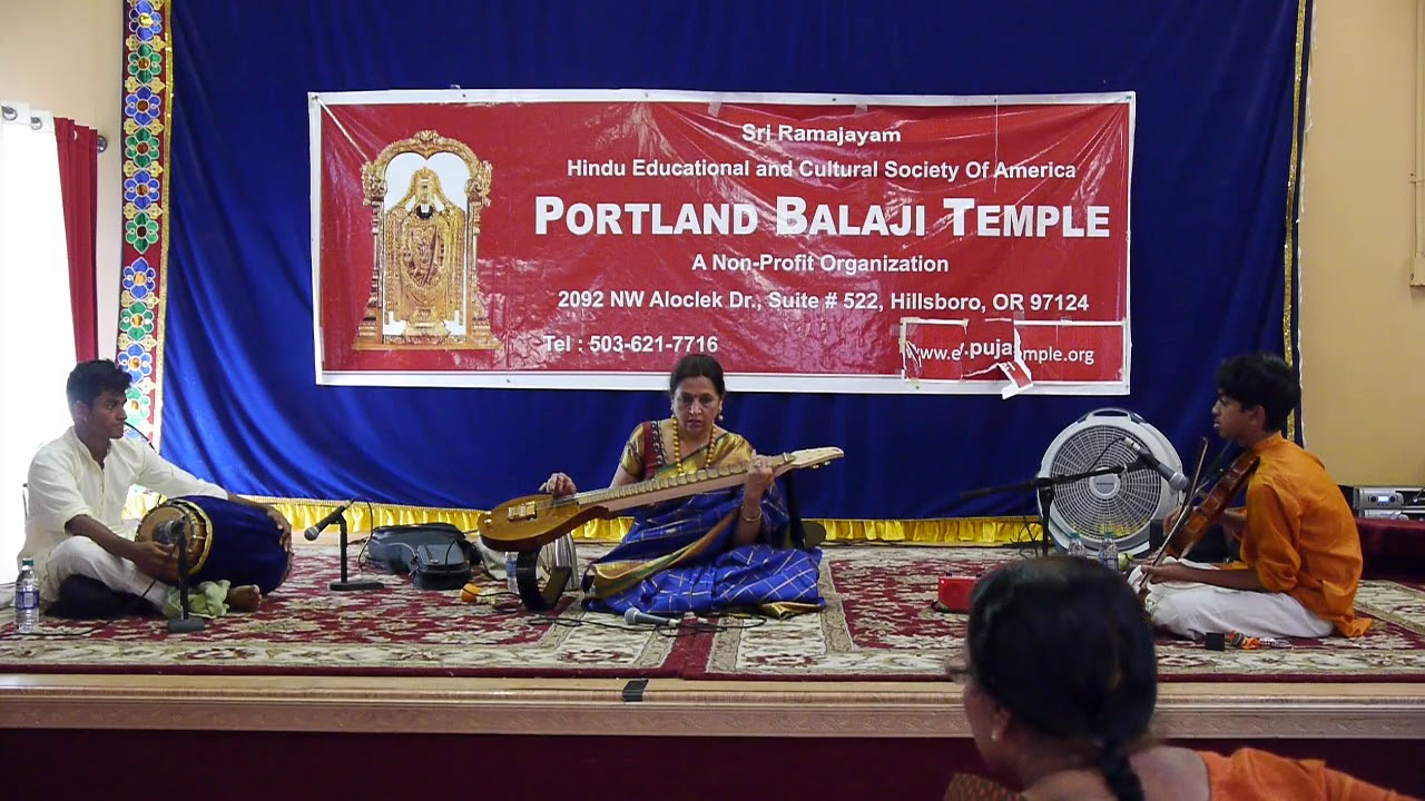 Veena Concert By Dr. Suma Sudhindra - July 21 2018