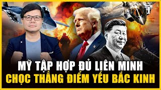 ‘ĐẠI CHIẾN XÍCH BÍCH’ ĐÀI LOAN: MỸ VÀ ĐỒNG MINH NỔI LỬA THIÊU RỤI DÃ TÂM CỦA TRUNG QUỐC 