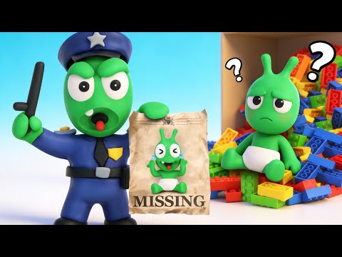 Pea Pea Rescues the Lost Baby | Fun Police Rescue Adventure