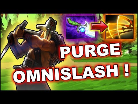 Dota 2 Tricks: Purge Omnislash!