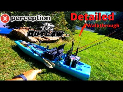 Perception Kayaks Outlaw 11.5 "Very Detailed Walkthrough"