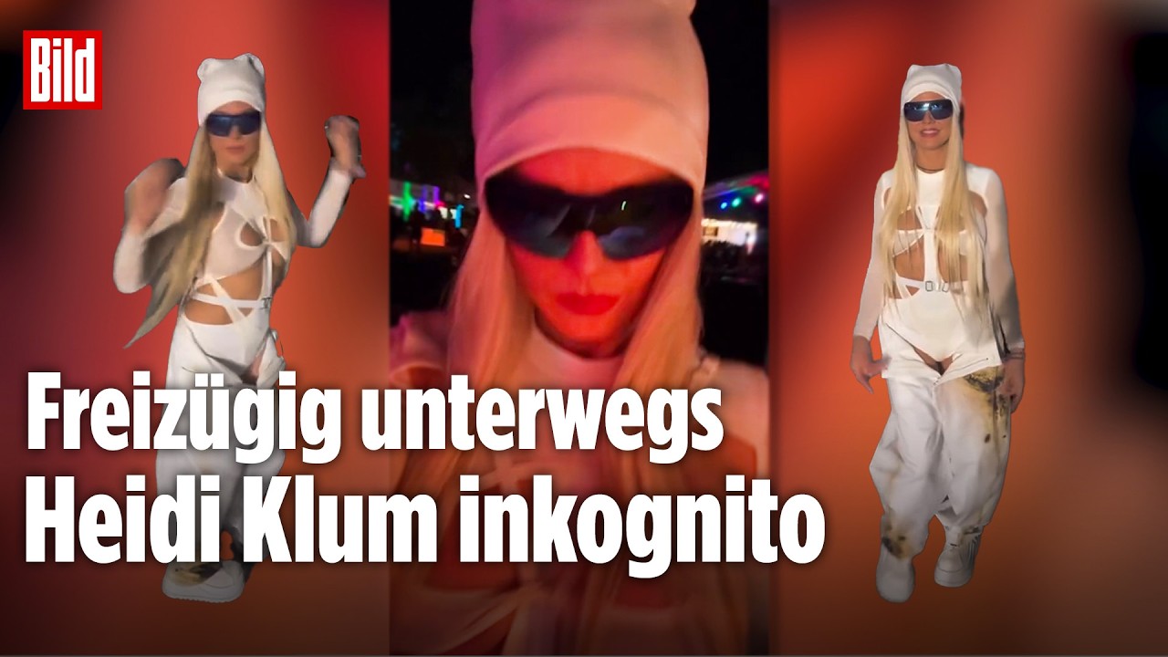 HEIDI UNDERCOVER: Heidi Klum im Mega-Look auf dem Coachella 2026