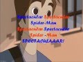 spectacular spider man lyrics 