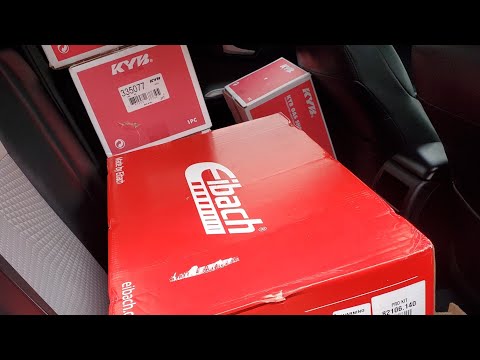 Lowering the Camry on Eibach Pro Kit Springs!