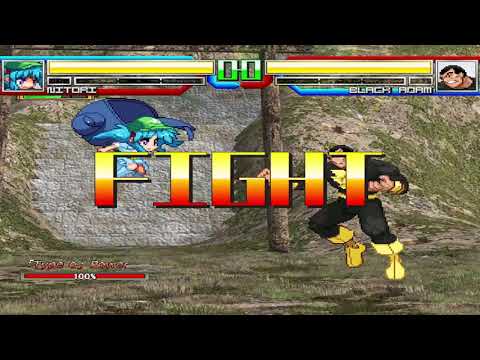 NICK54222 MUGEN: Nitori Kawashiro (me) VS Black Adam