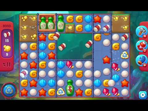 Fishdom Hard Level 9333 (with Double Lightning Boosters) @choraelmin